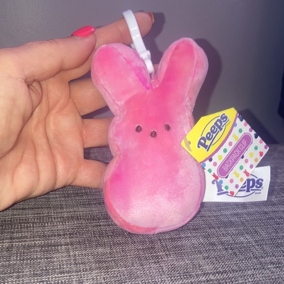 Peeps Key Chain, Pink - Picture 3 of 4